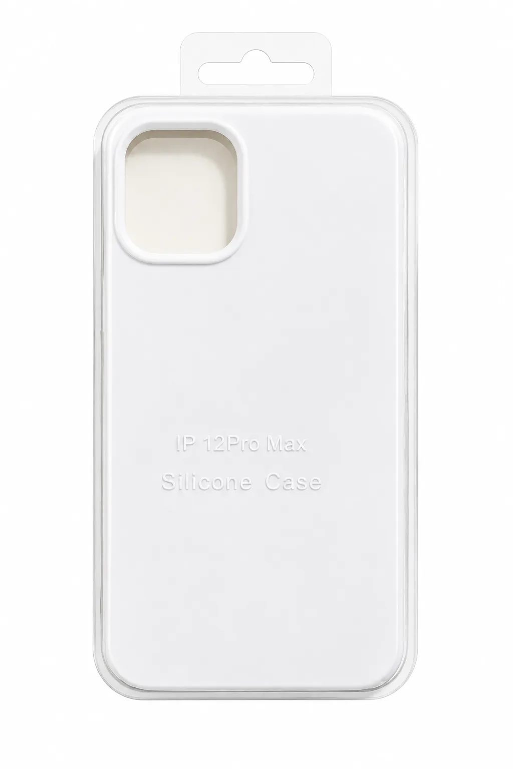 Чехол для Iphone 12 Pro Max silicone case, белый