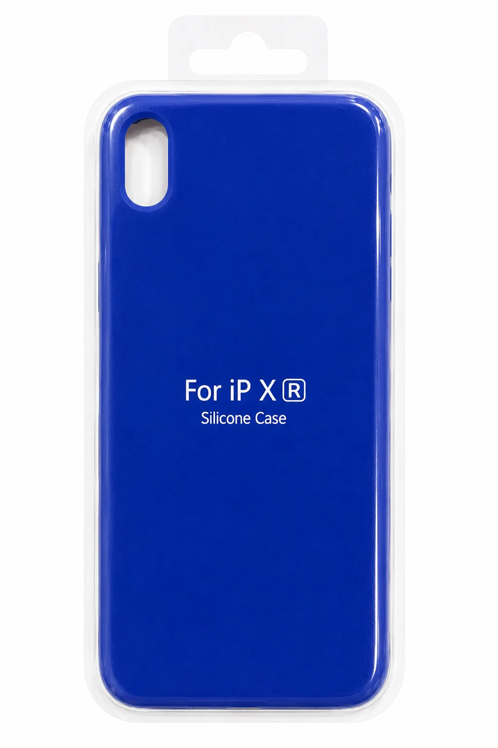 Чехол для Iphone Xr silicone case, синий