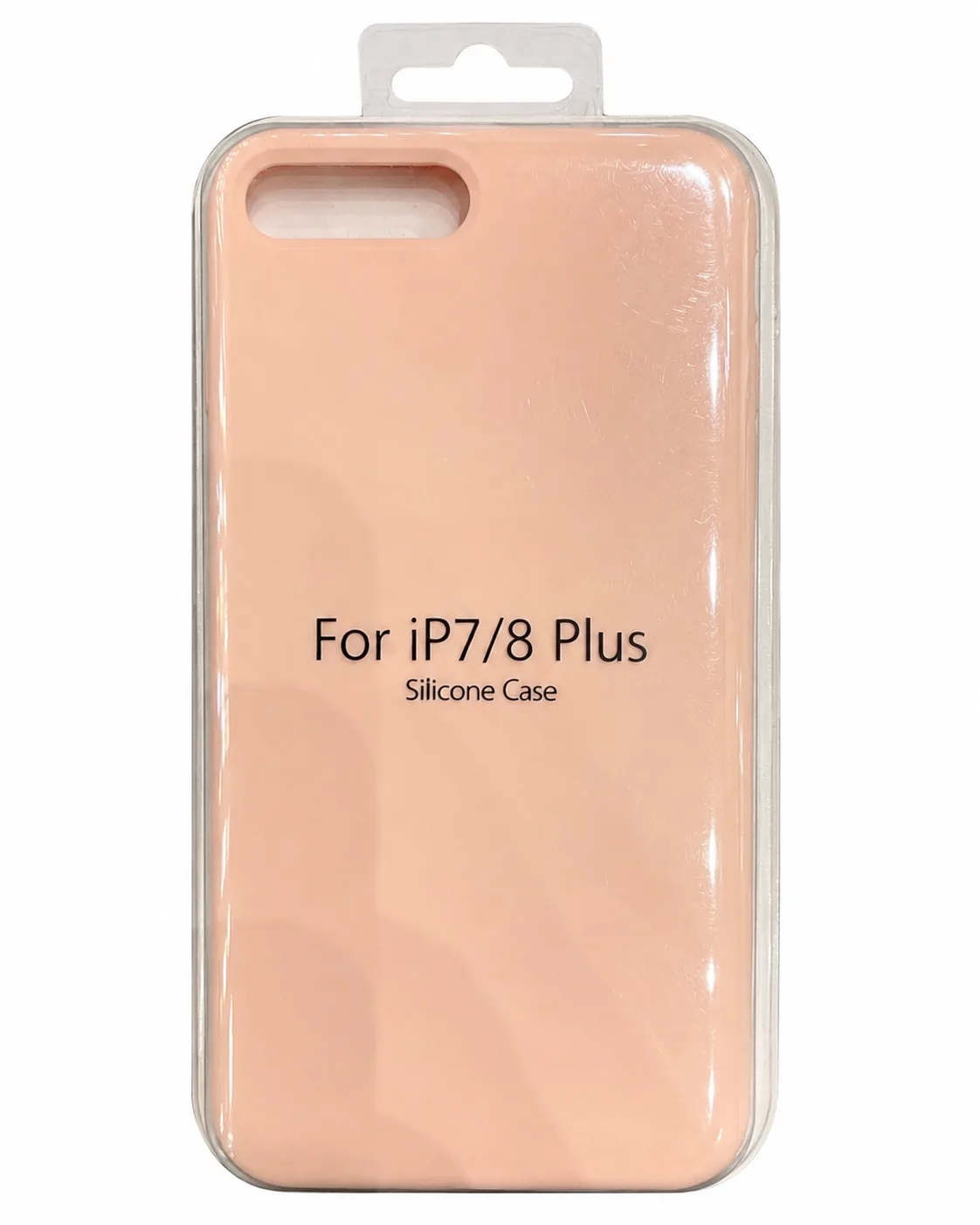 Чехол для Iphone 7/8 Plus silicone case, светло-розовый