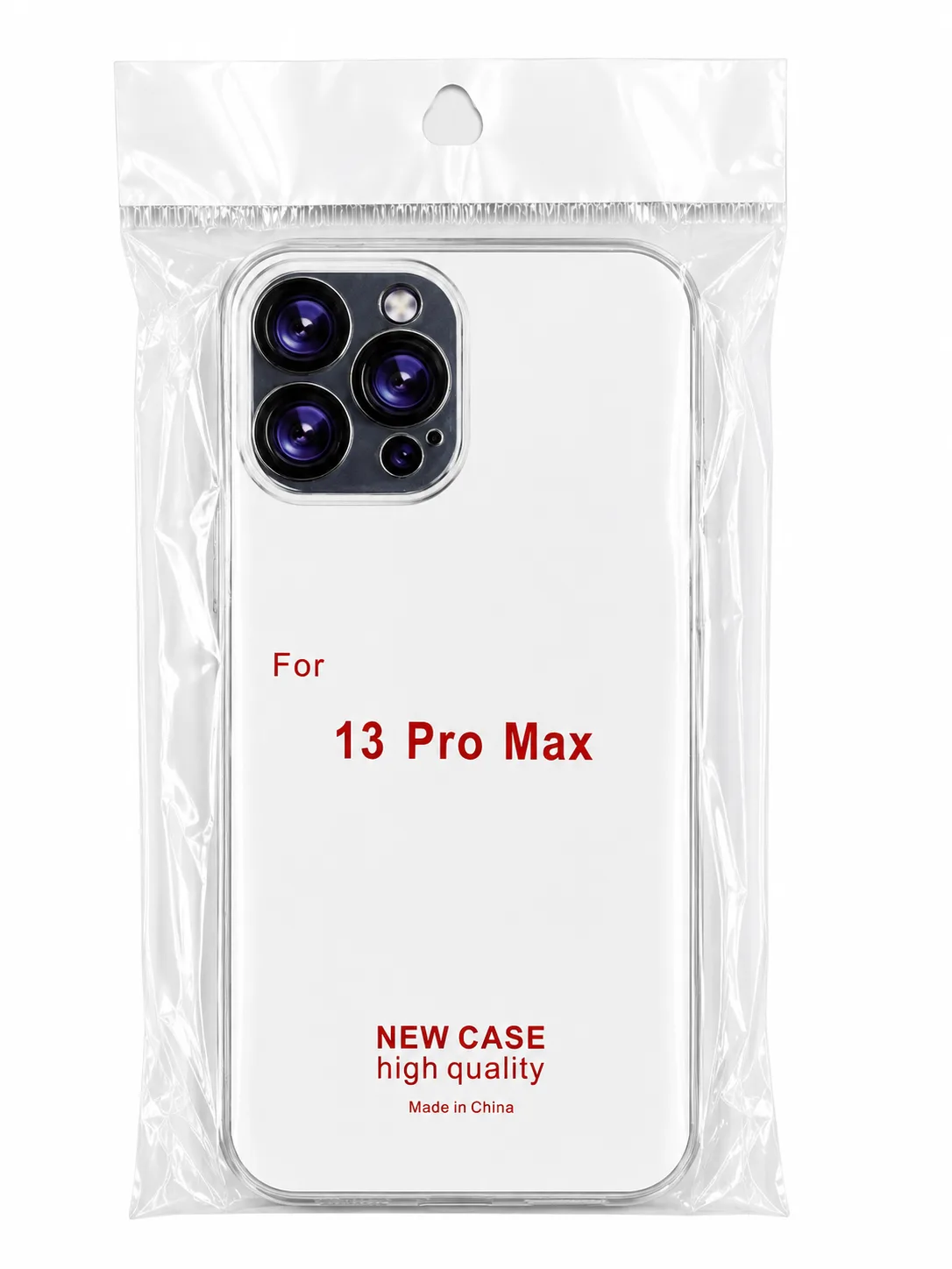 Чехол для Iphone 13 Pro Max silicone case, прозрачный