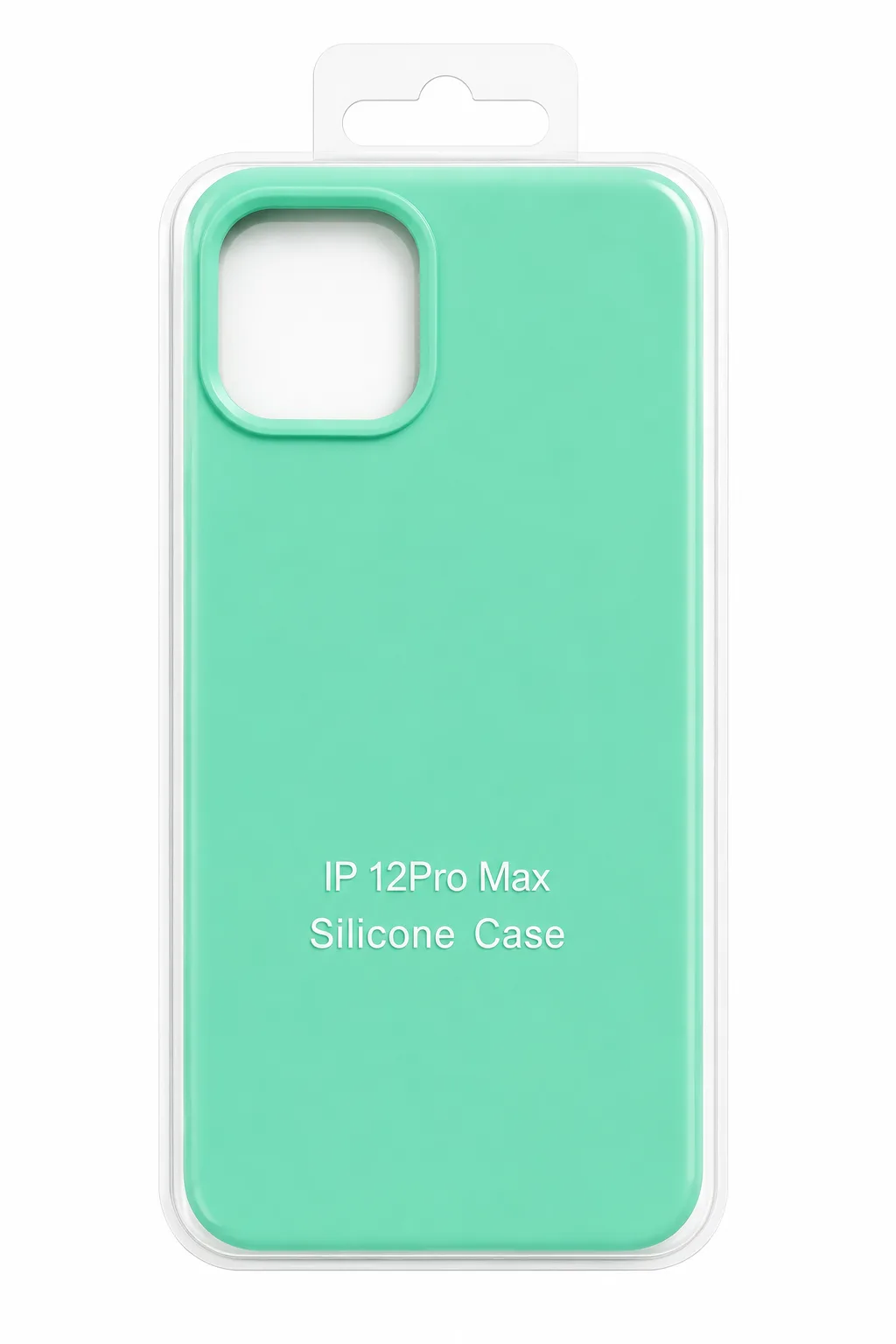 Чехол для Iphone 12 Pro Max silicone case, мятный