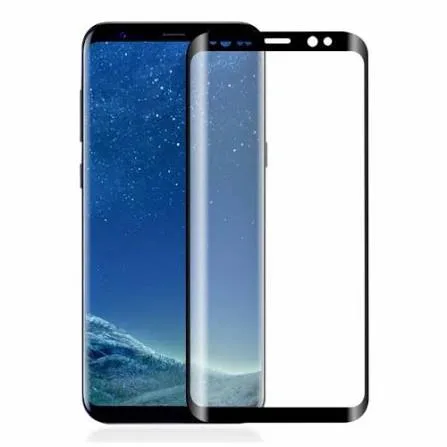 Защитное стекло Samsung G955 (s8+) чёрное