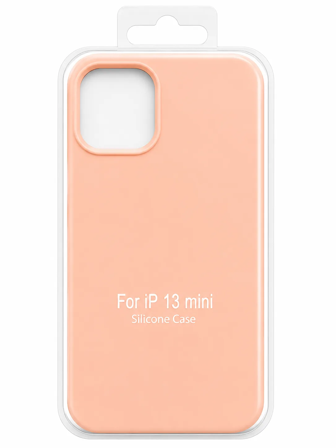 Чехол для Iphone 13 mini silicone case, светло-розовый