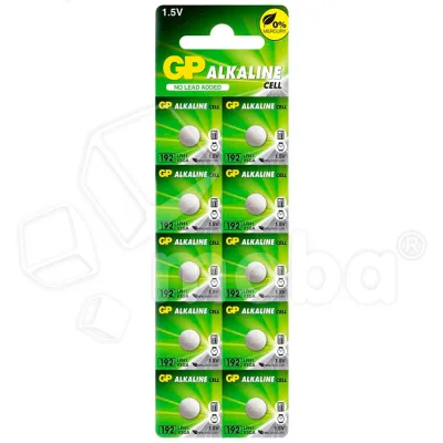 Батарейка AG3/LR736/LR41/392A/192 GP Alkaline 1.5V