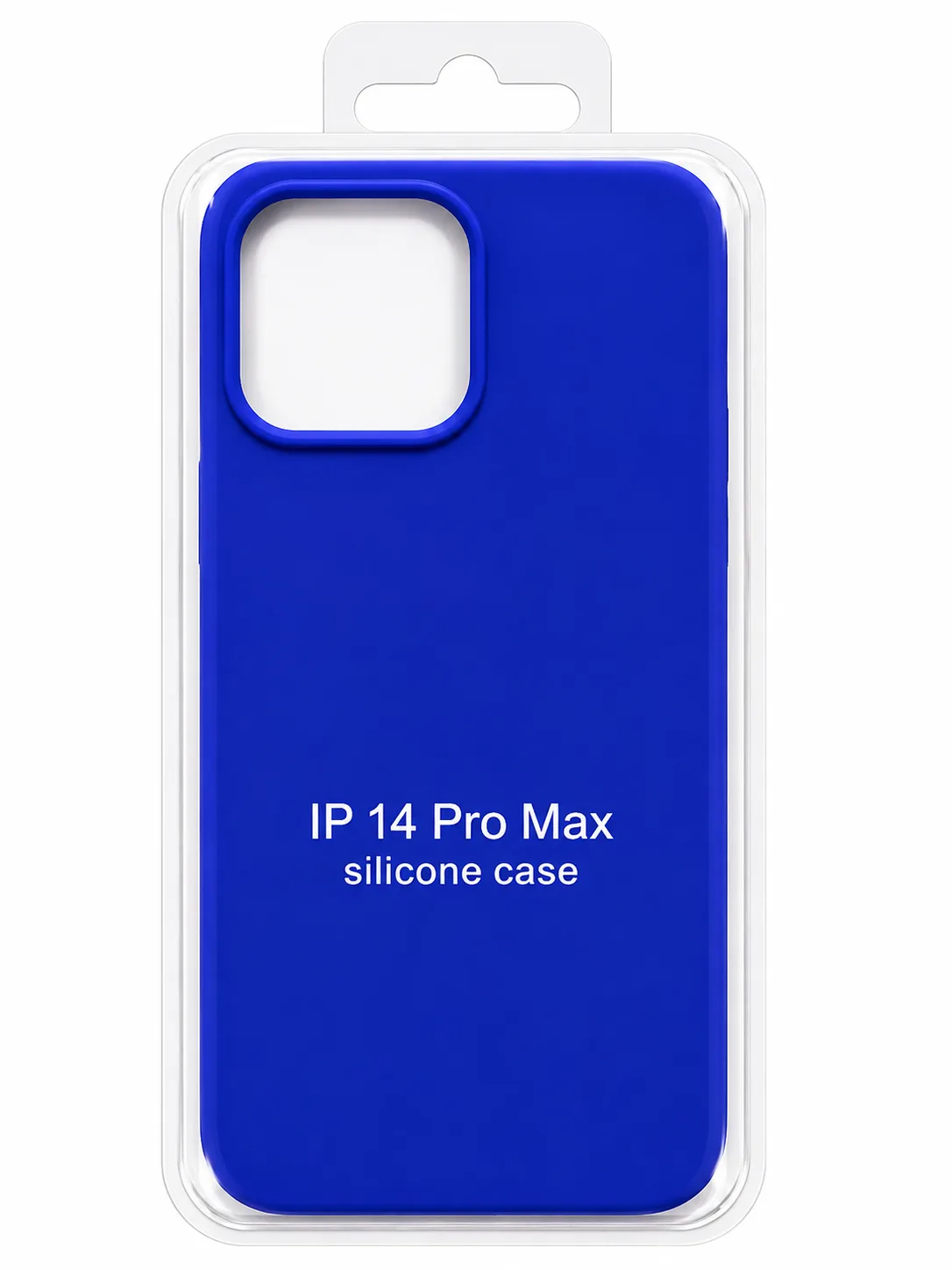 Чехол для Iphone 14 Pro Max silicone case, синий