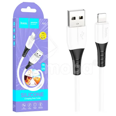 Кабель USB - Lightning Hoco X82 Белый