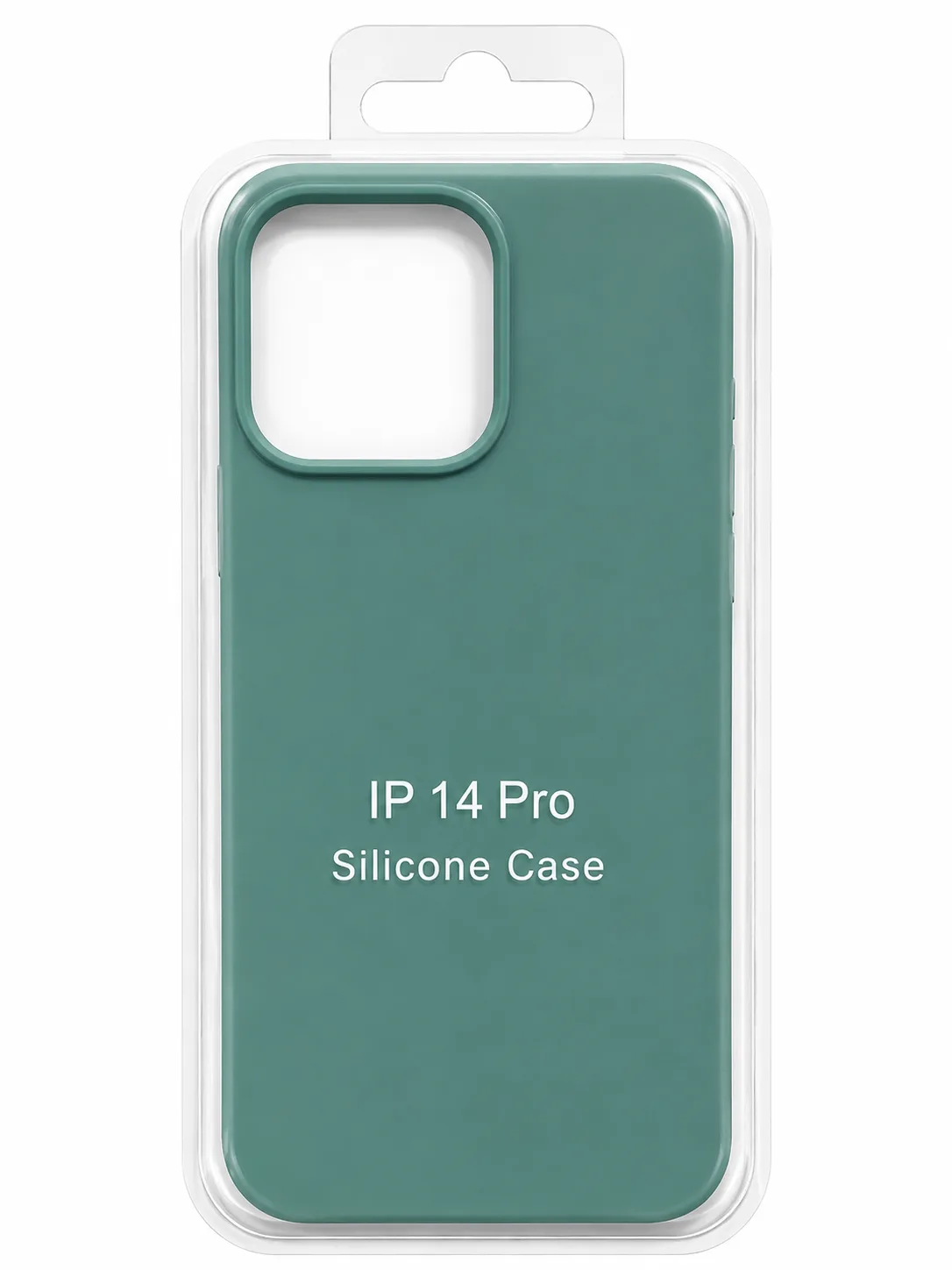 Чехол для Iphone 14 pro silicone case, зелёный