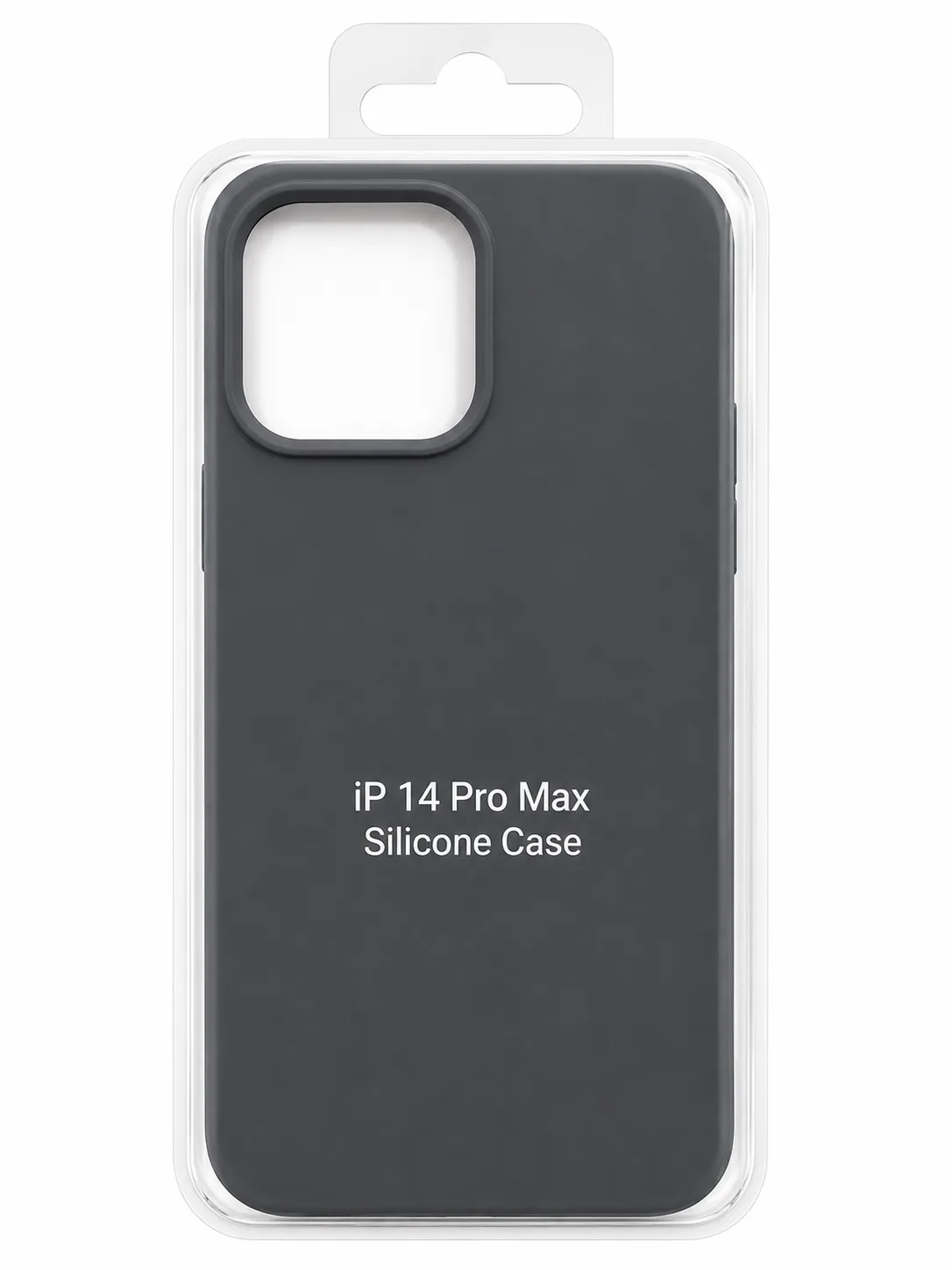 Чехол для Iphone 14 Pro Max silicone case, чёрный