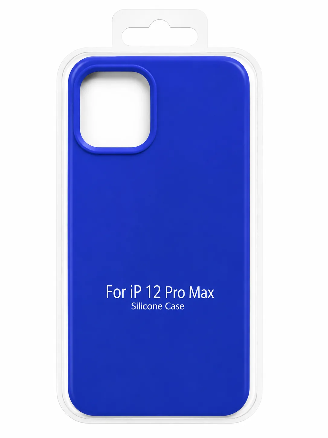 Чехол для Iphone 12 Pro Max silicone case, синий