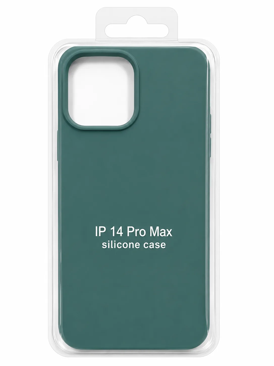Чехол для Iphone 14 Pro Max silicone case, зелёный