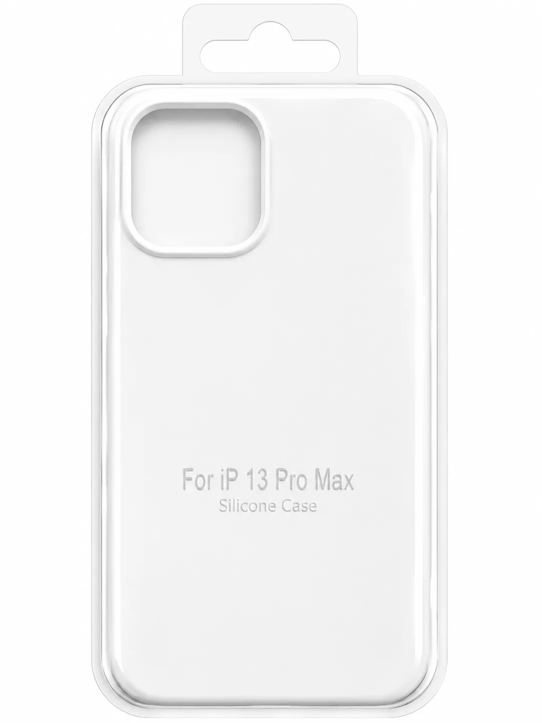Чехол для Iphone 13 Pro Max silicone case, белый