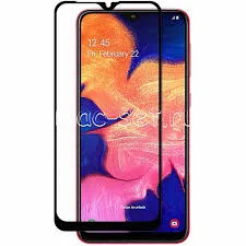 Защитное стекло Samsung A105 чёрное