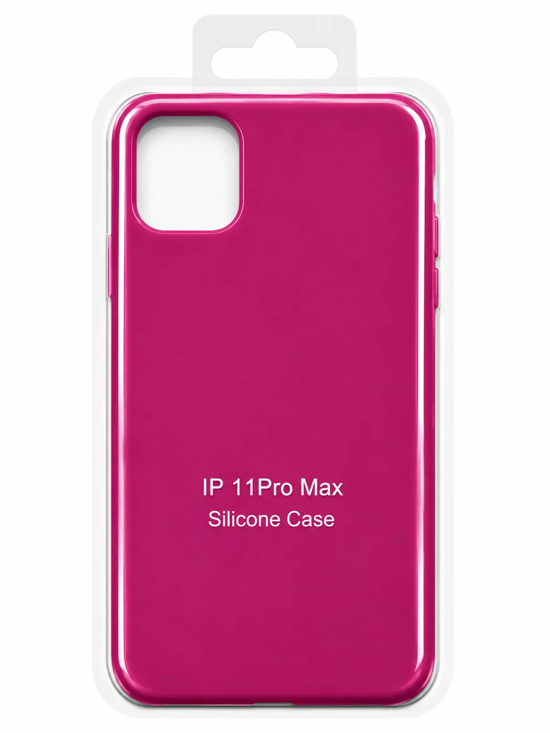 Чехол для Iphone 11 Pro Max silicone case, гранатовый