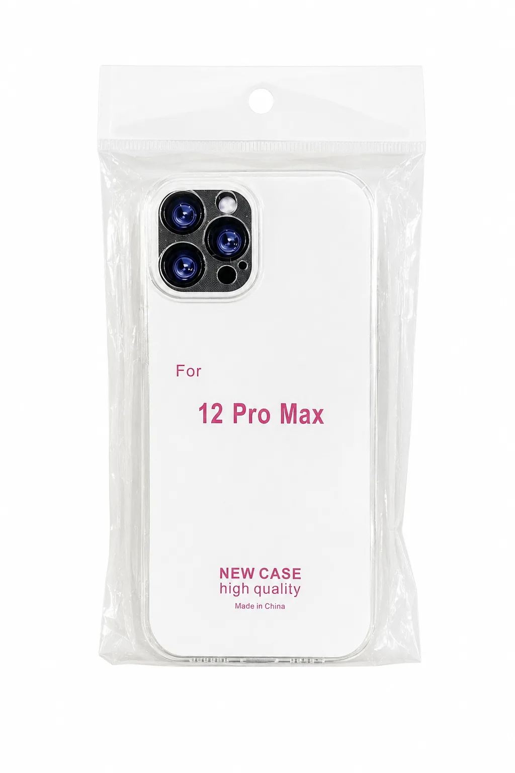 Чехол для Iphone 12 Pro Max silicone case, прозрачный
