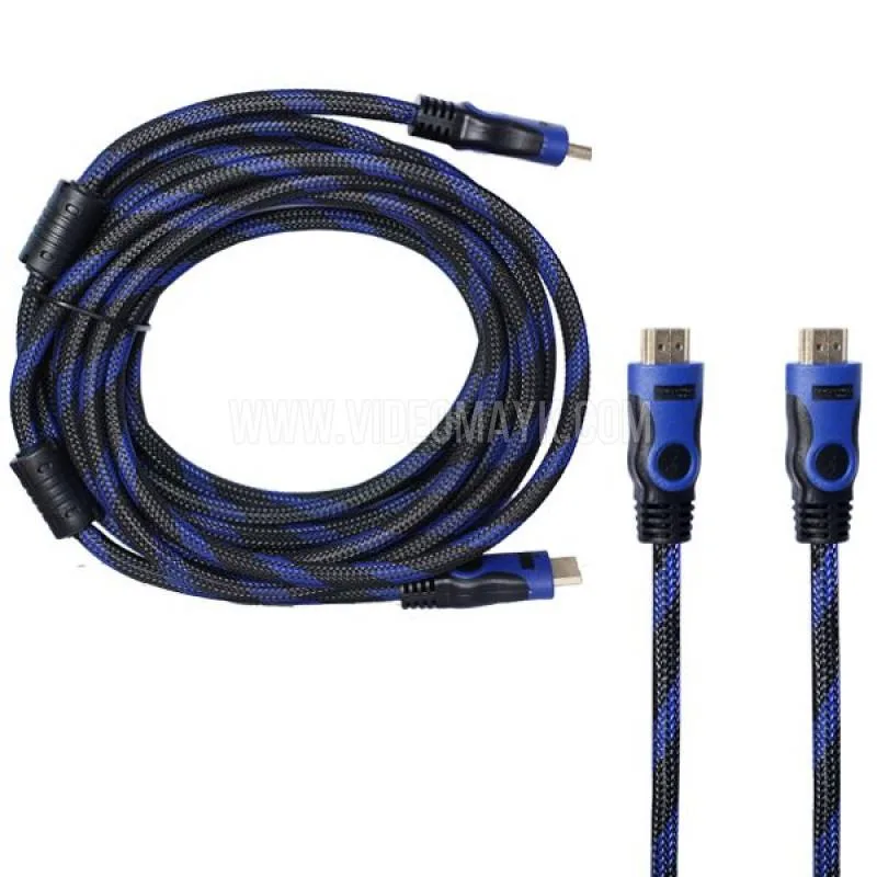 Кабель HDMI - HDMI Livepower 5м, в оплётке