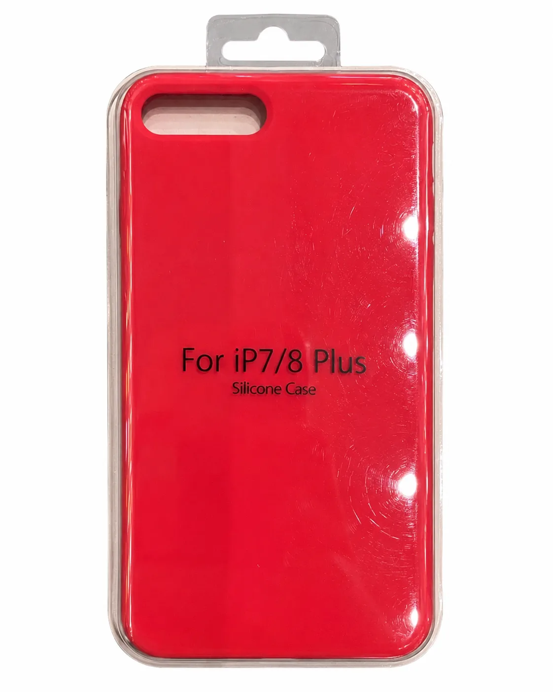 Чехол для Iphone 7/8 Plus silicone case, розовый