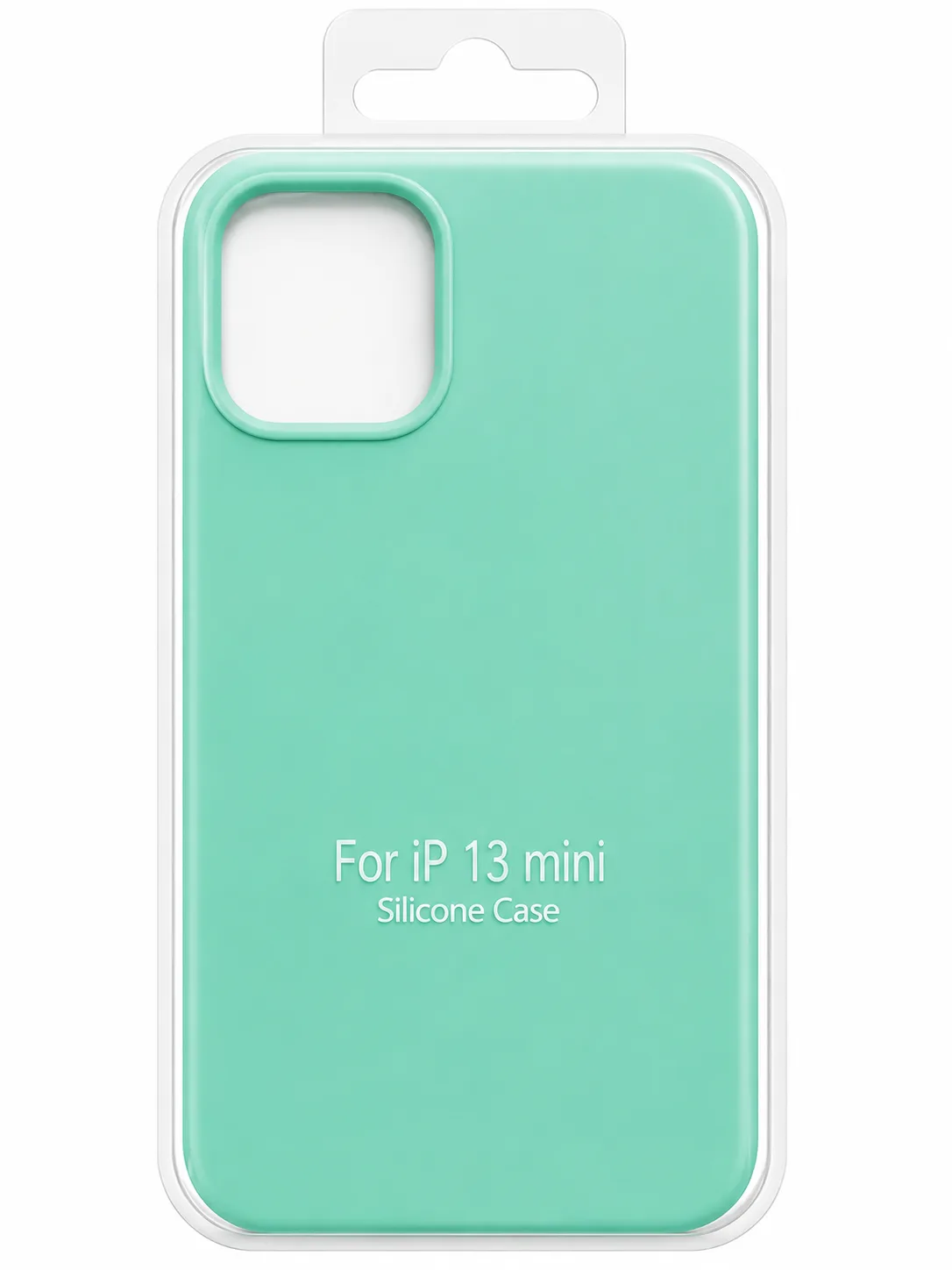 Чехол для Iphone 13 mini silicone case, мятный
