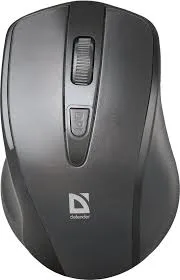 Мышь DEFENDER MM-265, беспр.,опт.,4кн., 800-1600dpi, черный