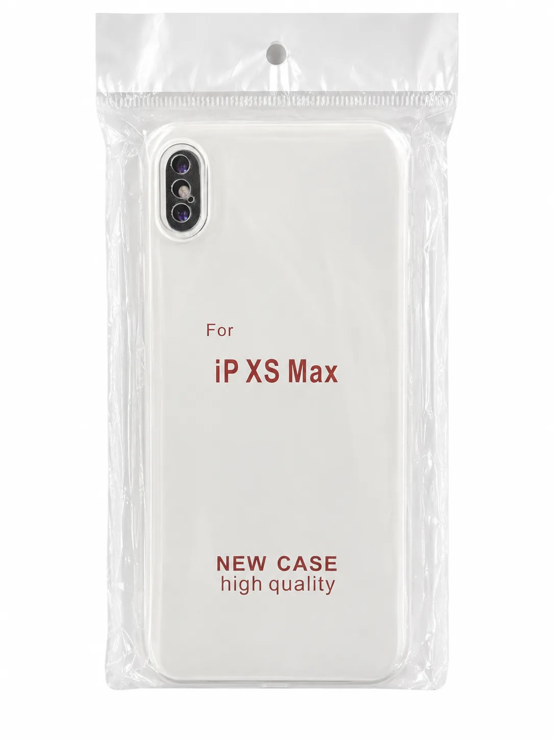 Чехол для Iphone Xs Max silicone case, прозраный