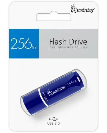 USB 3.0/3.1 накопитель Smartbuy 256 GB Crown Blue