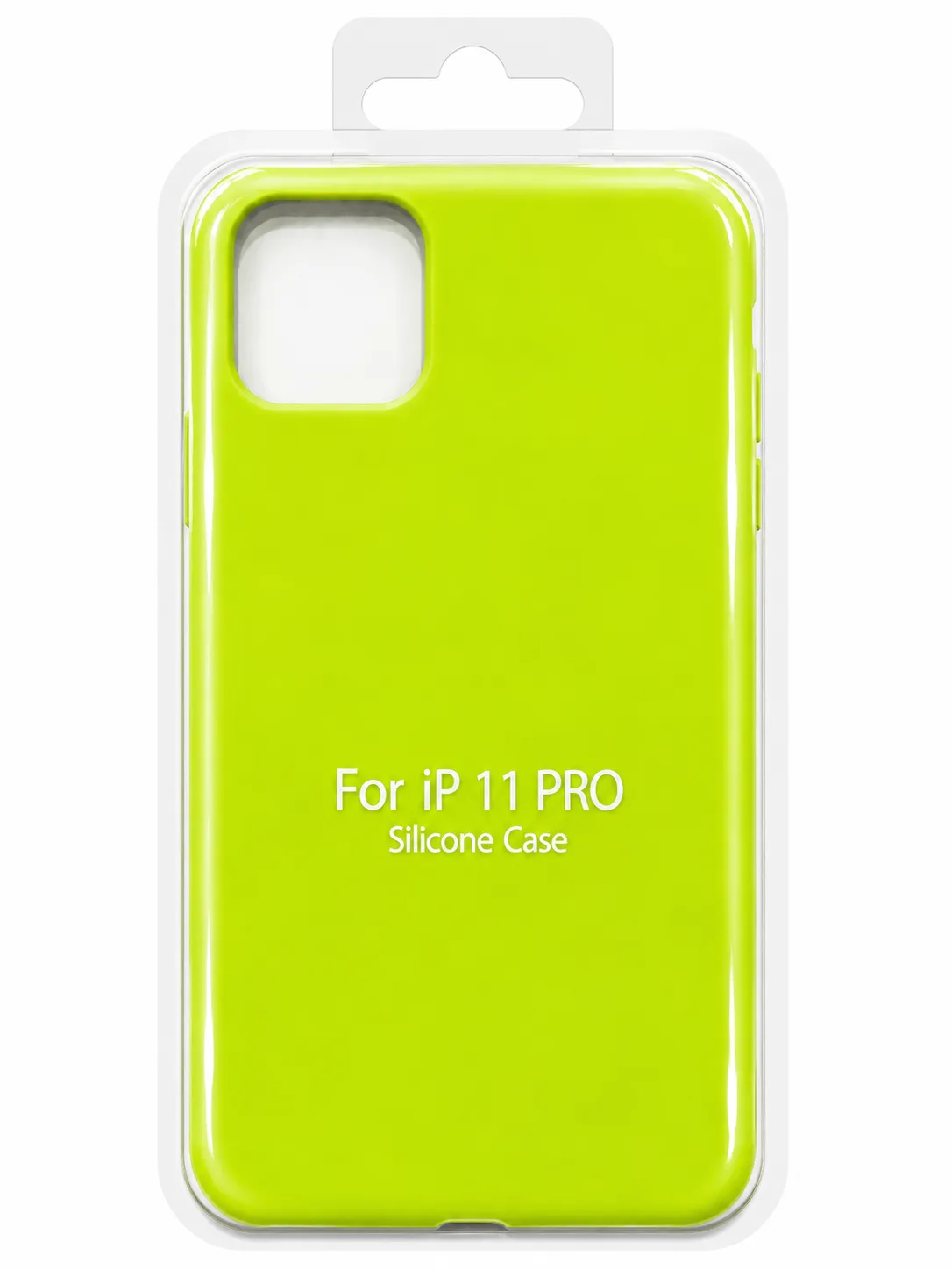 Чехол для Iphone 11 Pro silicone case, ярко-зелёный