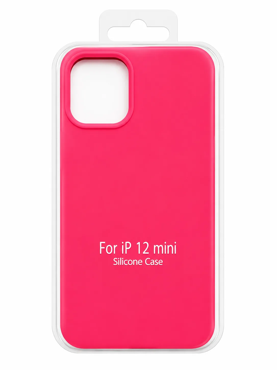 Чехол для Iphone 12 mini silicone case, розовый
