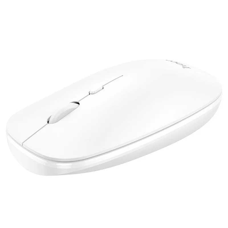 Мышь HOCO GM15 Art, USB, Bluetooth, беспр.,опт.,4кн., 800-1600dpi, белый
