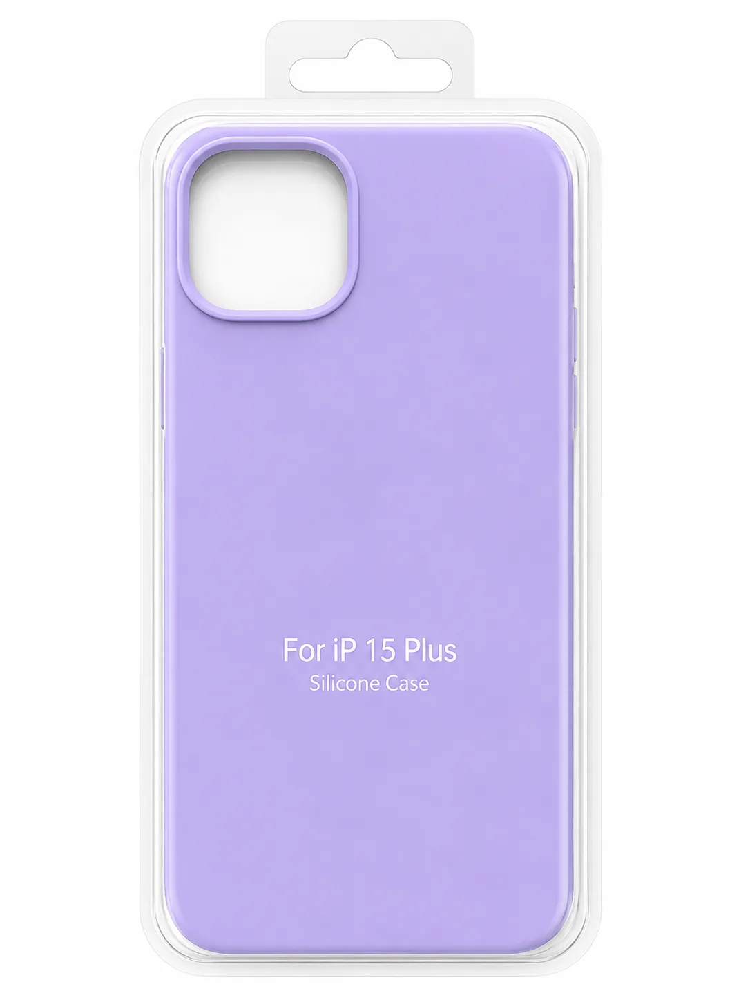 Чехол для Iphone 15 Plus silicone case, фиолетовый