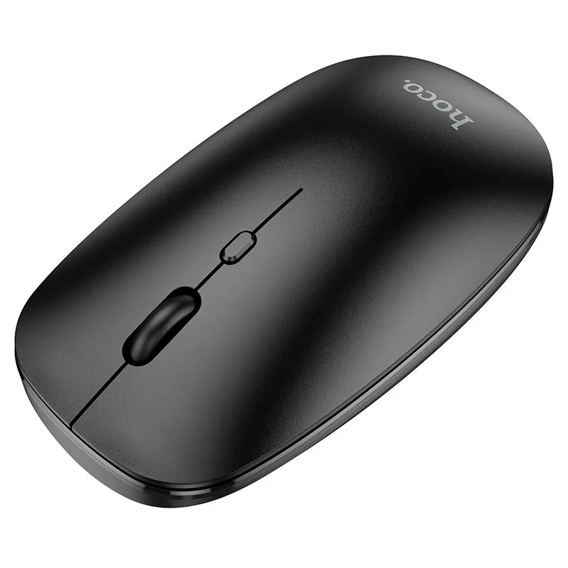 Мышь HOCO GM15 Art, USB, Bluetooth, беспр.,опт.,4кн., 800-1600dpi, черный