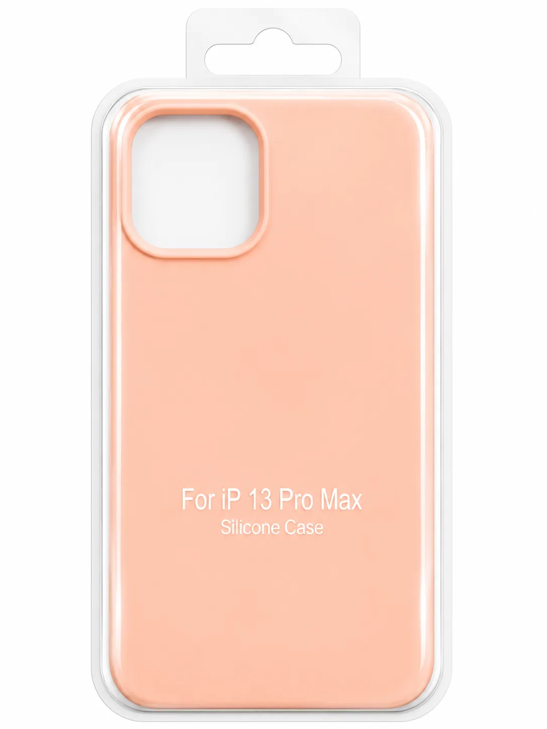 Чехол для Iphone 13 Pro Max silicone case, светло-розовый