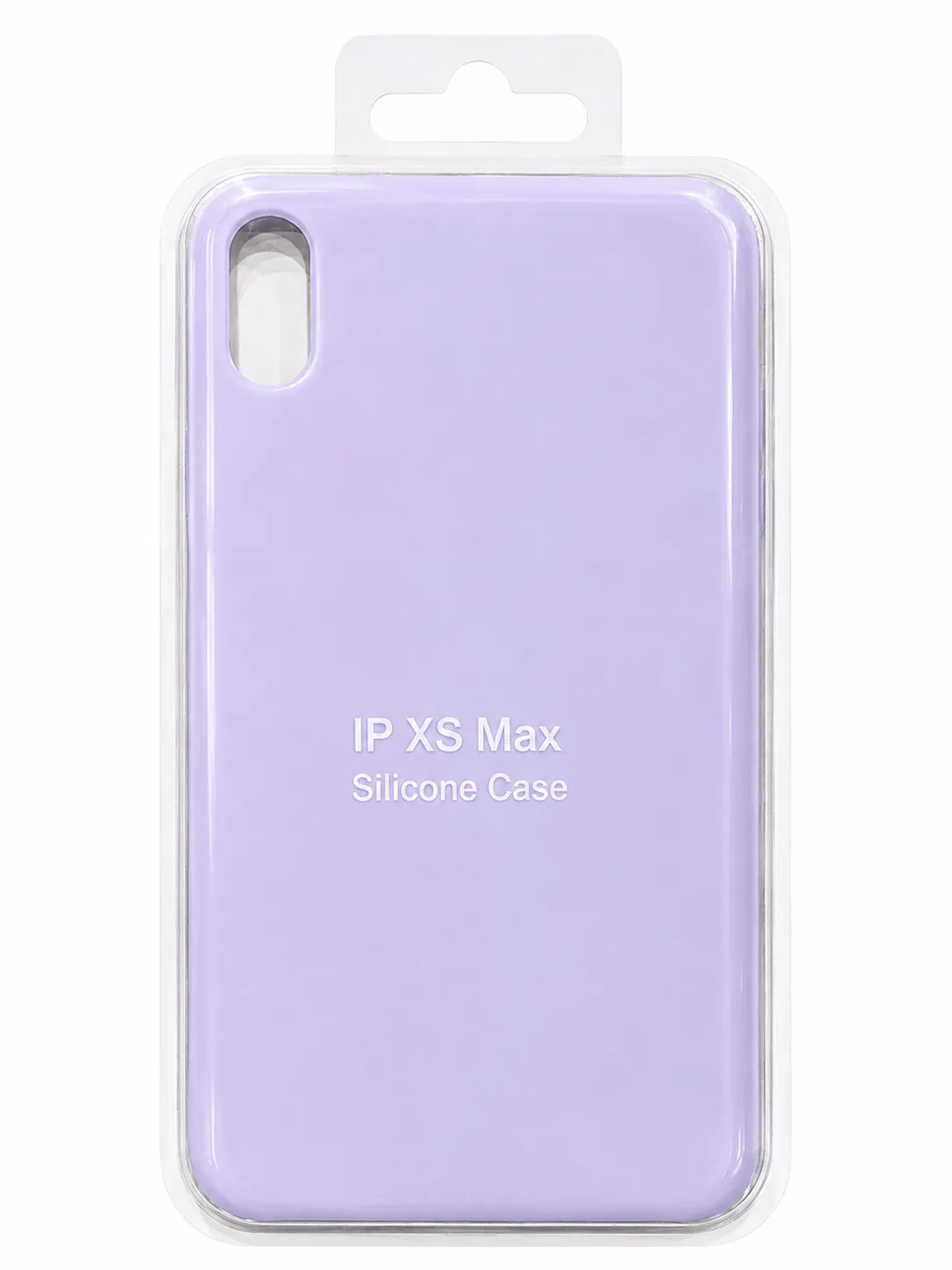 Чехол для Iphone Xs Max silicone case, фиолетовый